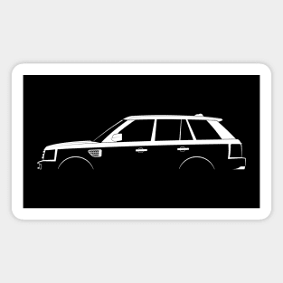 Range Rover Sport (2005) Silhouette Magnet